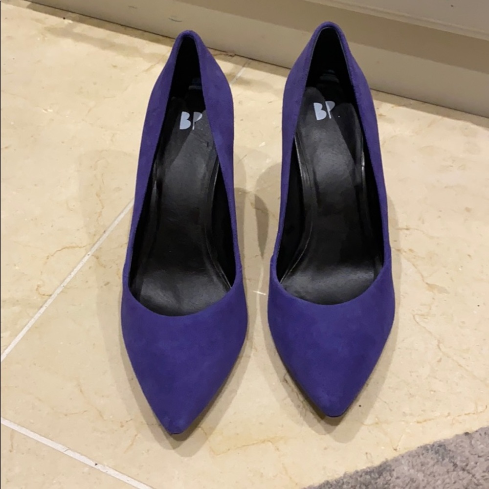 Royal blue heels